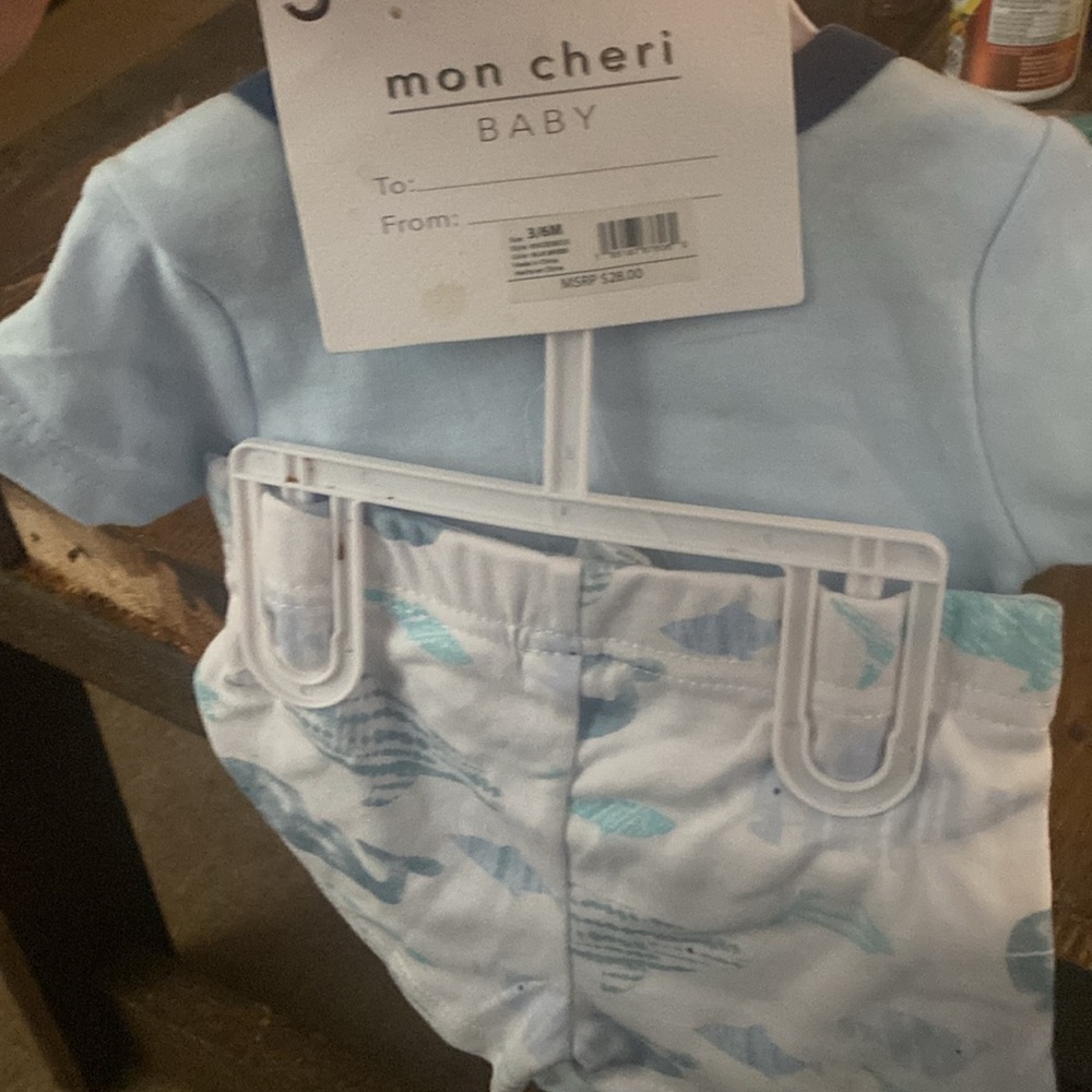 Baby boy 3 pc set - Picture 2 of 3